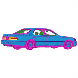 Cars Embroidery Design 12